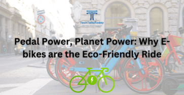 E-bikes a Better Choice for the Environment