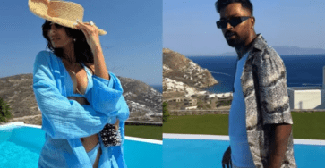 jasmin walia and hardik pandya