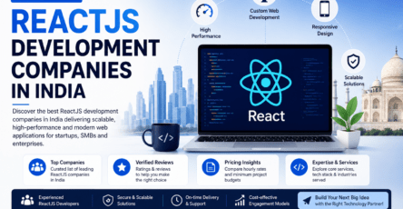 ReactJS Development Companies in India