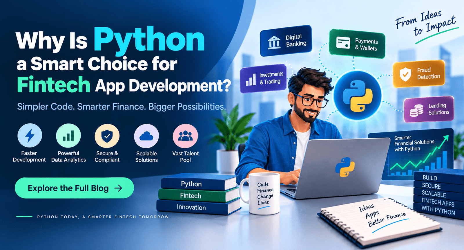 Python a Smart Choice for Fintech App Development