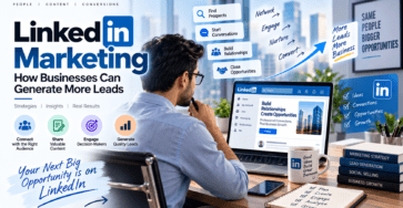 LinkedIn marketing strategies to generate more leads through networking, valuable content, decision-maker engagement, and business growth