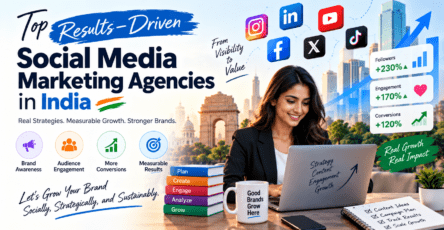 Top results-driven social media marketing agencies in India with measurable growth, engagement, and conversions