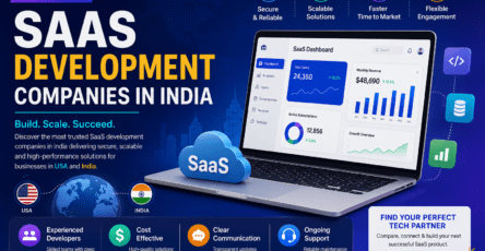Top 15+ SaaS Development Companies in India for scalable and secure software solutions for USA and India businesses