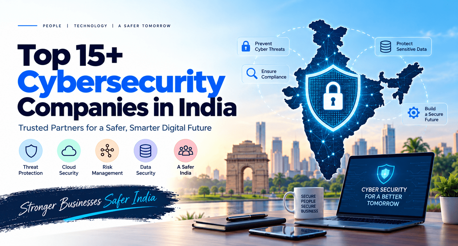Top 15+ Cybersecurity Companies in India for business security and digital protection