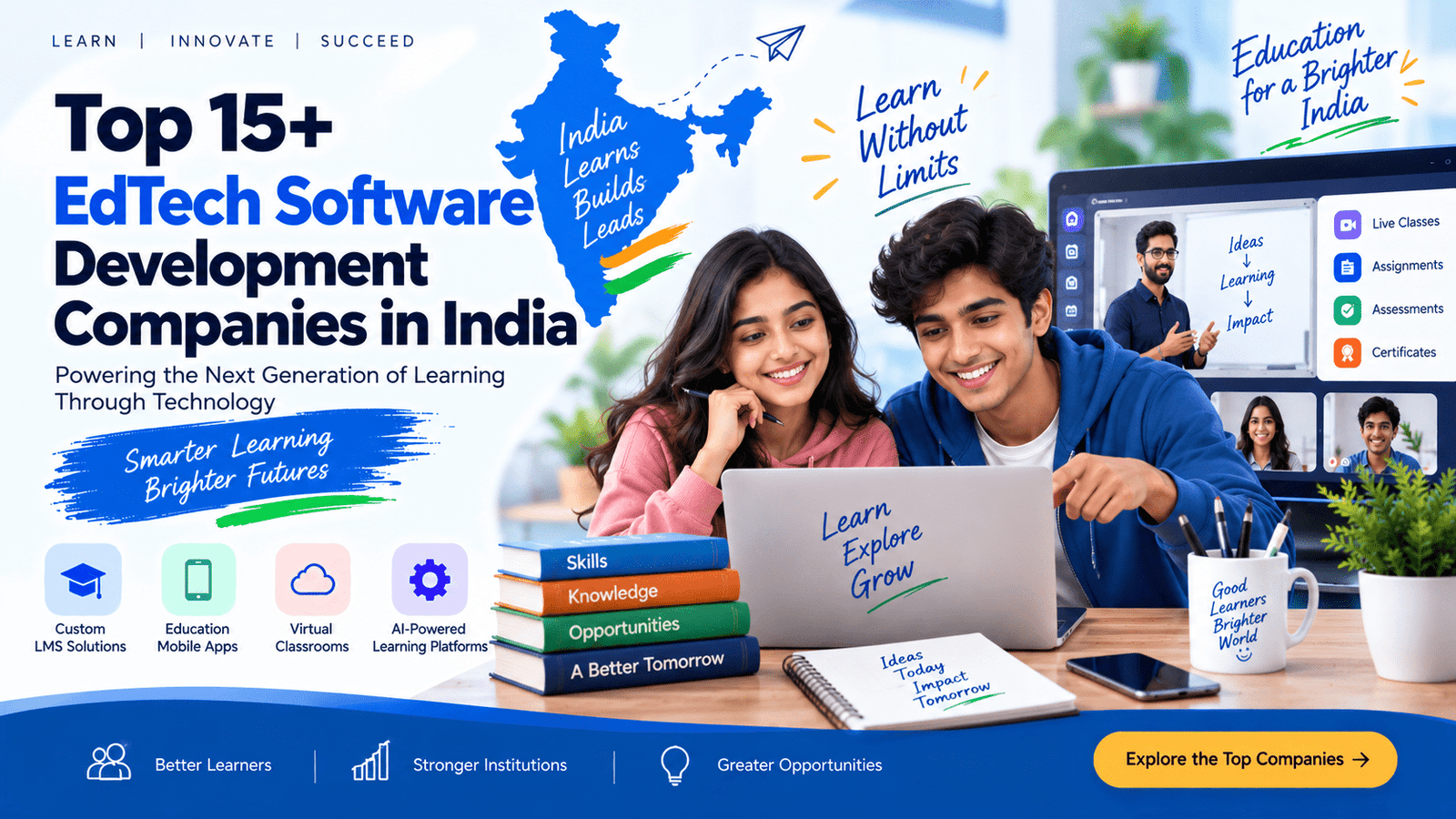 Top 15+ EdTech Software Development Companies in India