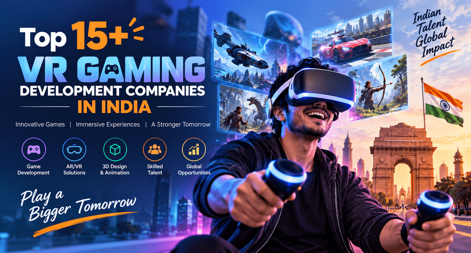 Top 15+ VR Gaming Development Companies in India